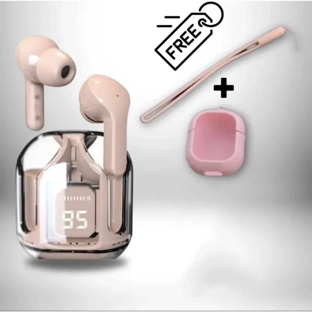 Original T2 Bluetooth Headphones TWS Transparent Wireless Bluetooth Headset HIFI Sound Quality Bluetooth 5.3 For Xiaomi Earbuds