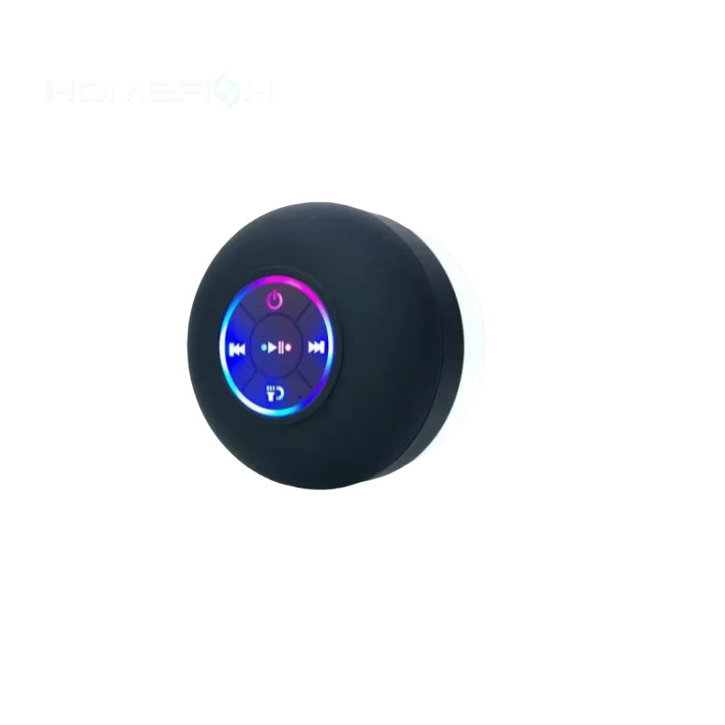 2025 Waterproof Wireless LED Bluetooth Speaker - Portable Outdoor Sports Stereo with Suction Cup