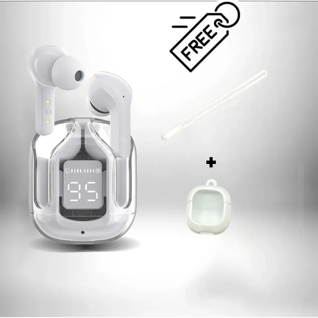 Original T2 Bluetooth Headphones TWS Transparent Wireless Bluetooth Headset HIFI Sound Quality Bluetooth 5.3 For Xiaomi Earbuds