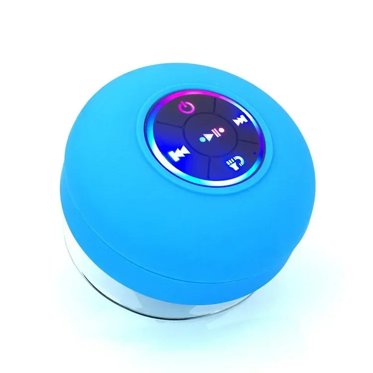2025 Waterproof Wireless LED Bluetooth Speaker - Portable Outdoor Sports Stereo with Suction Cup