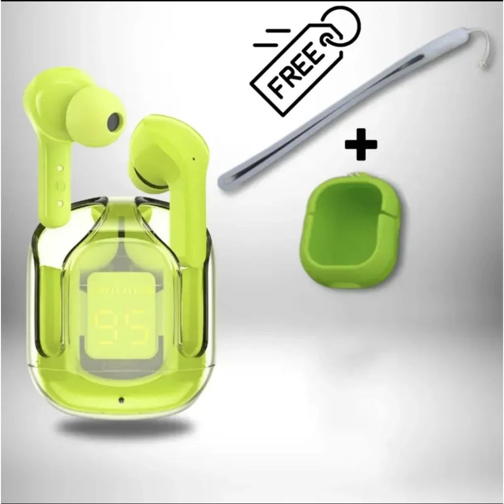 Original T2 Bluetooth Headphones TWS Transparent Wireless Bluetooth Headset HIFI Sound Quality Bluetooth 5.3 For Xiaomi Earbuds