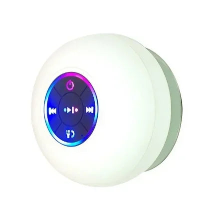 2025 Waterproof Wireless LED Bluetooth Speaker - Portable Outdoor Sports Stereo with Suction Cup
