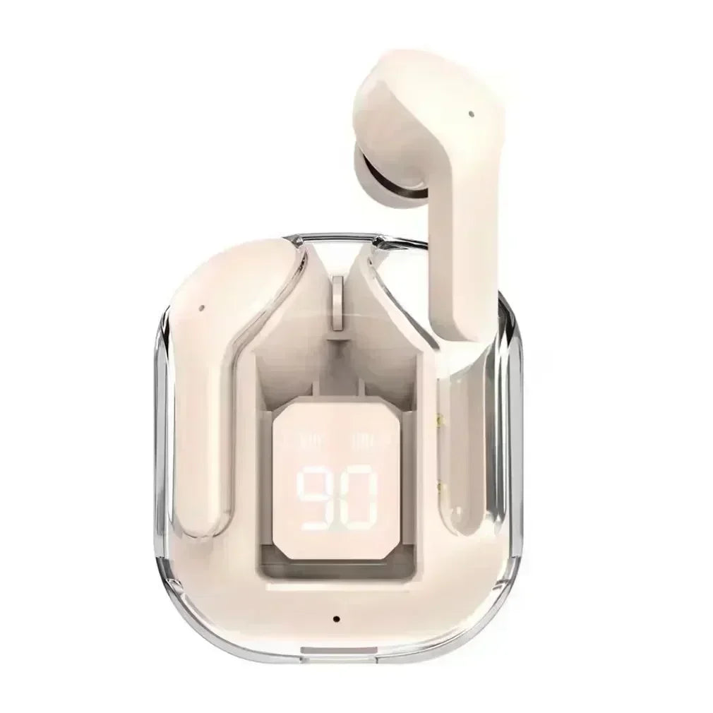 Original T2 Bluetooth Earbuds – Transparent Wireless Earbuds with HIFI Sound, Bluetooth 5.3, Fast Charging, and Long Battery Life